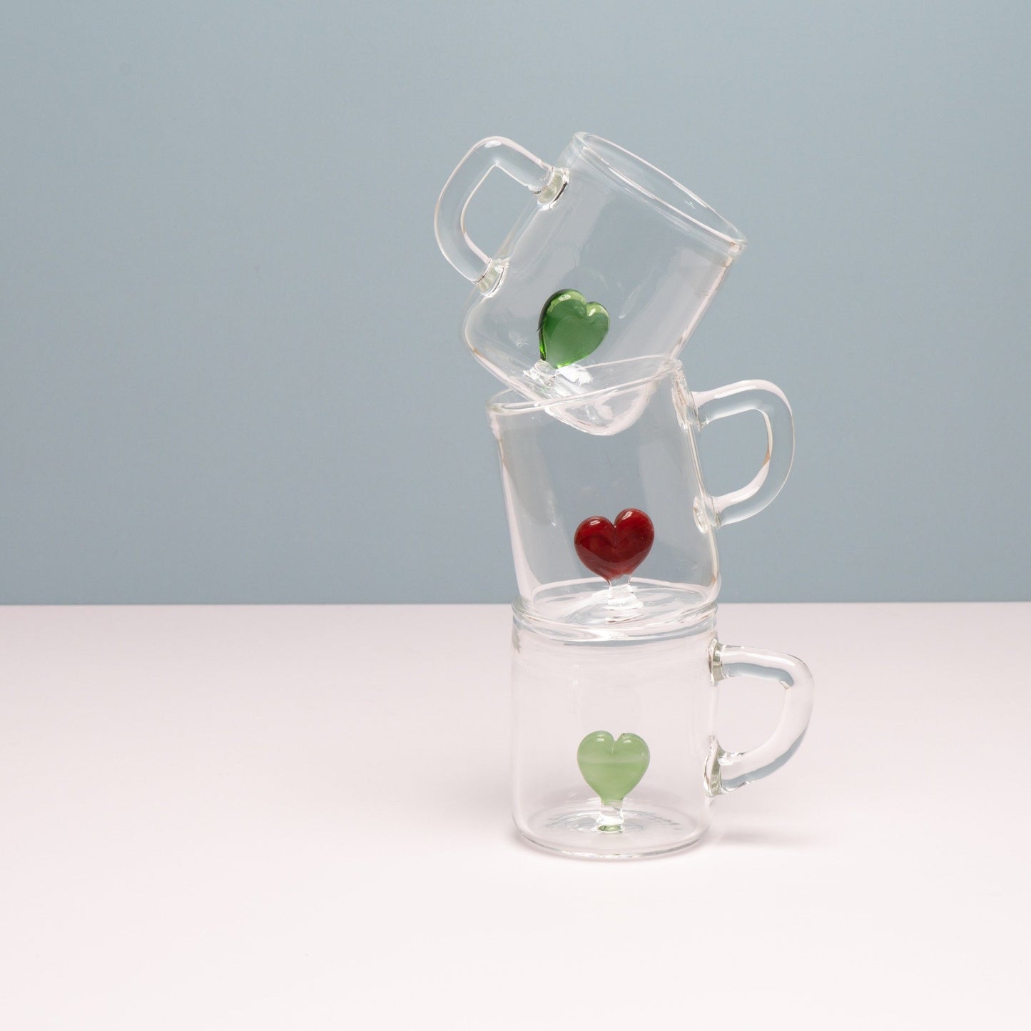 Taza corazón de melón